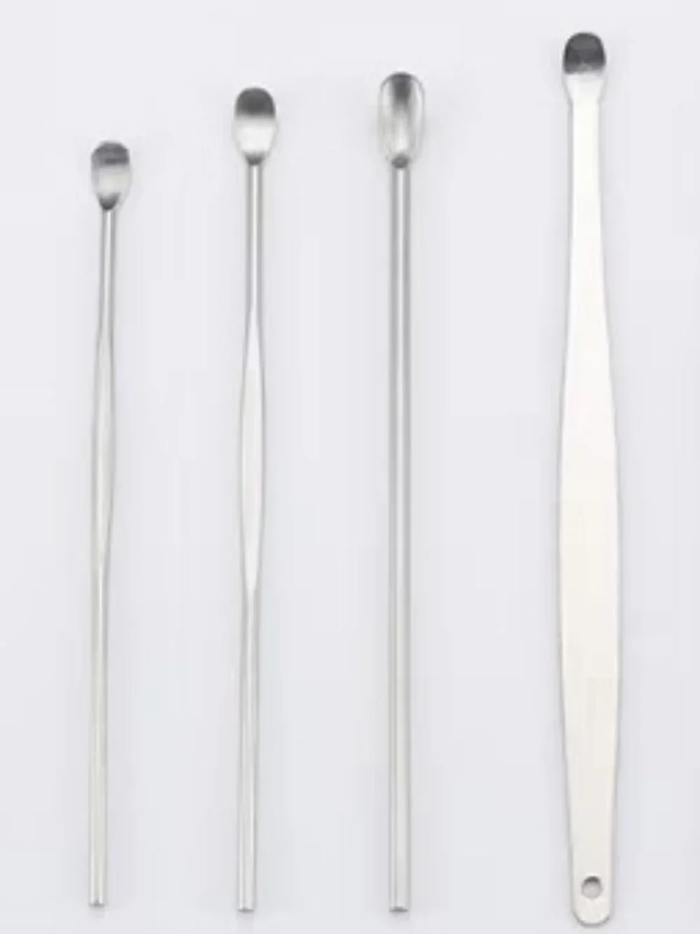 [NEW] Men's Stainless Steel 360° Spiral Earwax Cleaner Tool Set + Leather Case